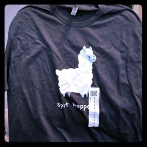 Men's Graphic Tee - Spit Happens - L